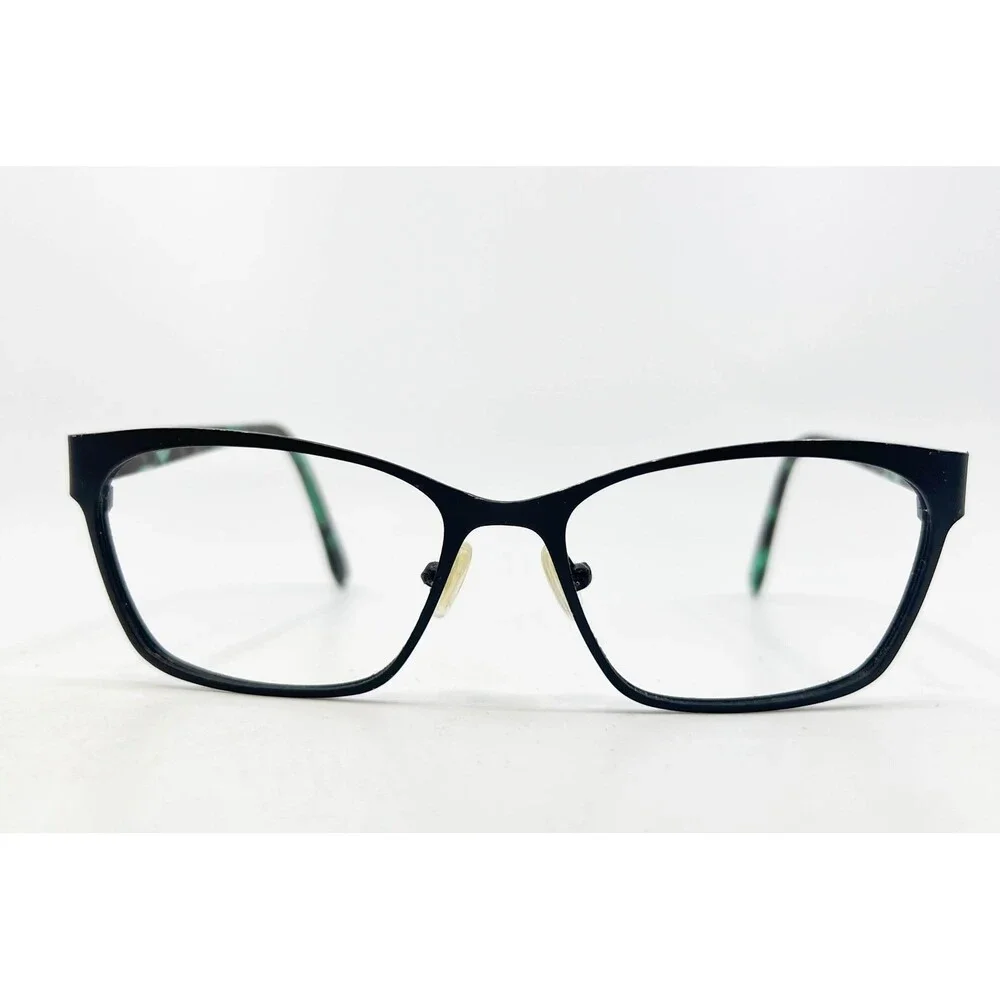 Unbranded Eyeglasses Women Black Cat Eye Tortoise Arms 54-18-135